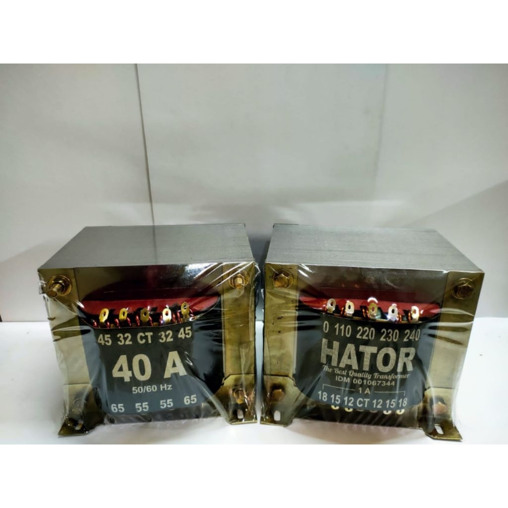 Trafo 40A ct65 HATOR high quality kualitas bagus tembaga murni trafo 40ampere