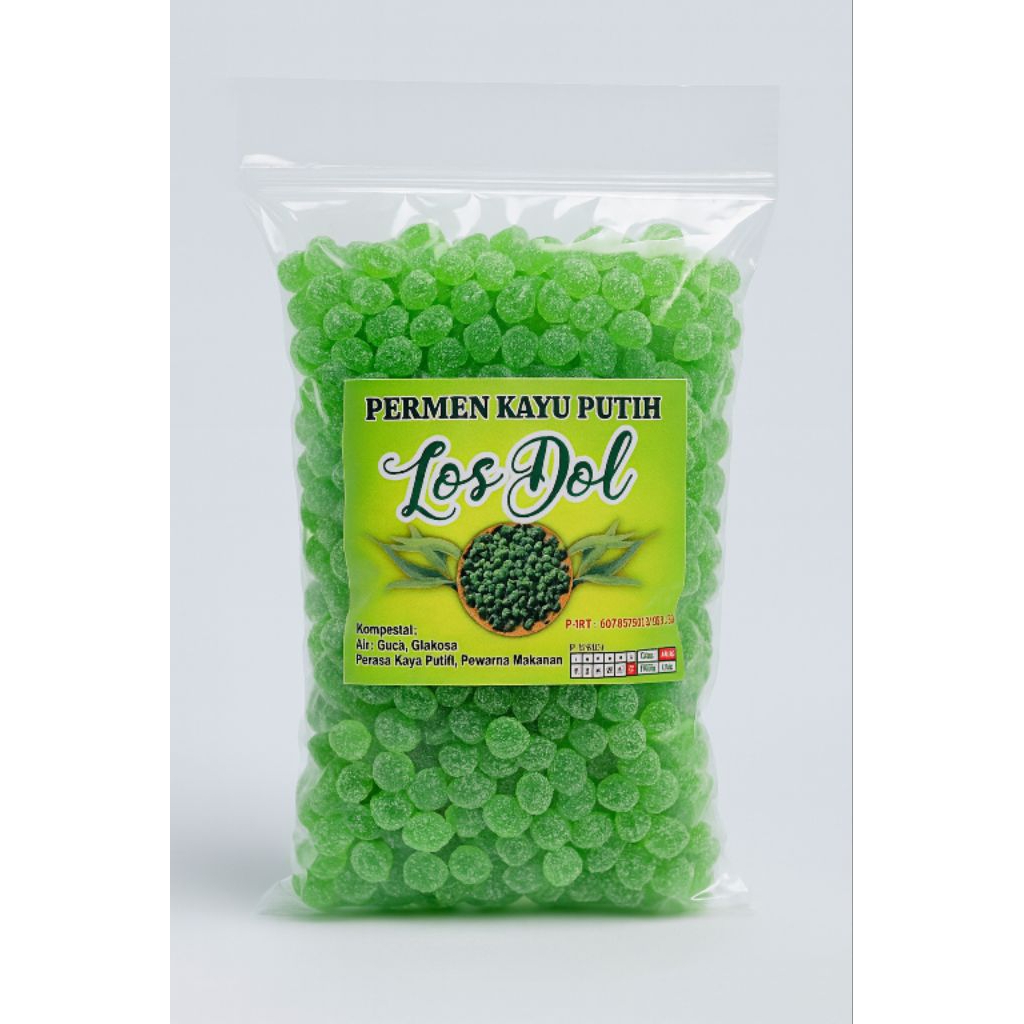 Permen kayu putih kemasan 1kg