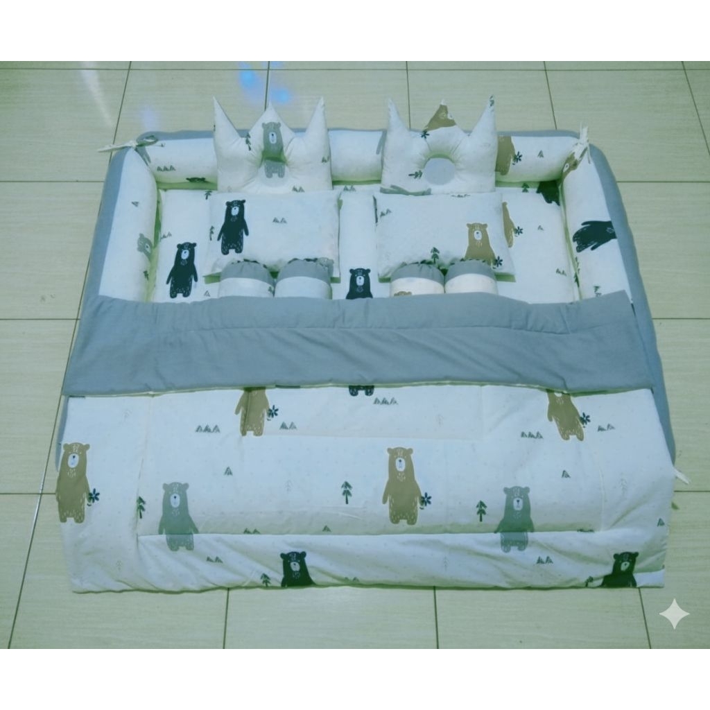 [READY] kasur bayi kembar full set bedcover