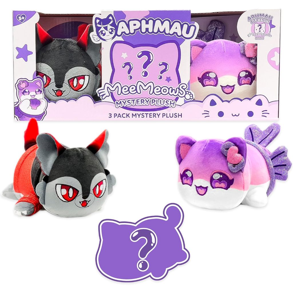 Aphmau MeeMeow Surprise Mystery Plush 3pc