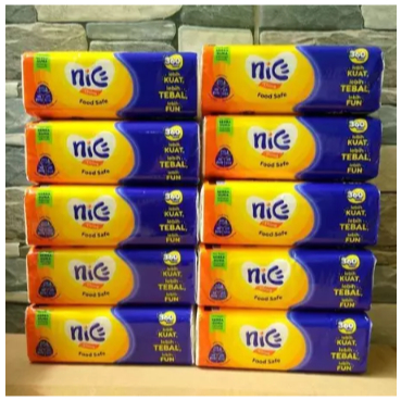 Tisu Nice 10 pack promo - Tissue Nice 360 Helai isi 10 pcs