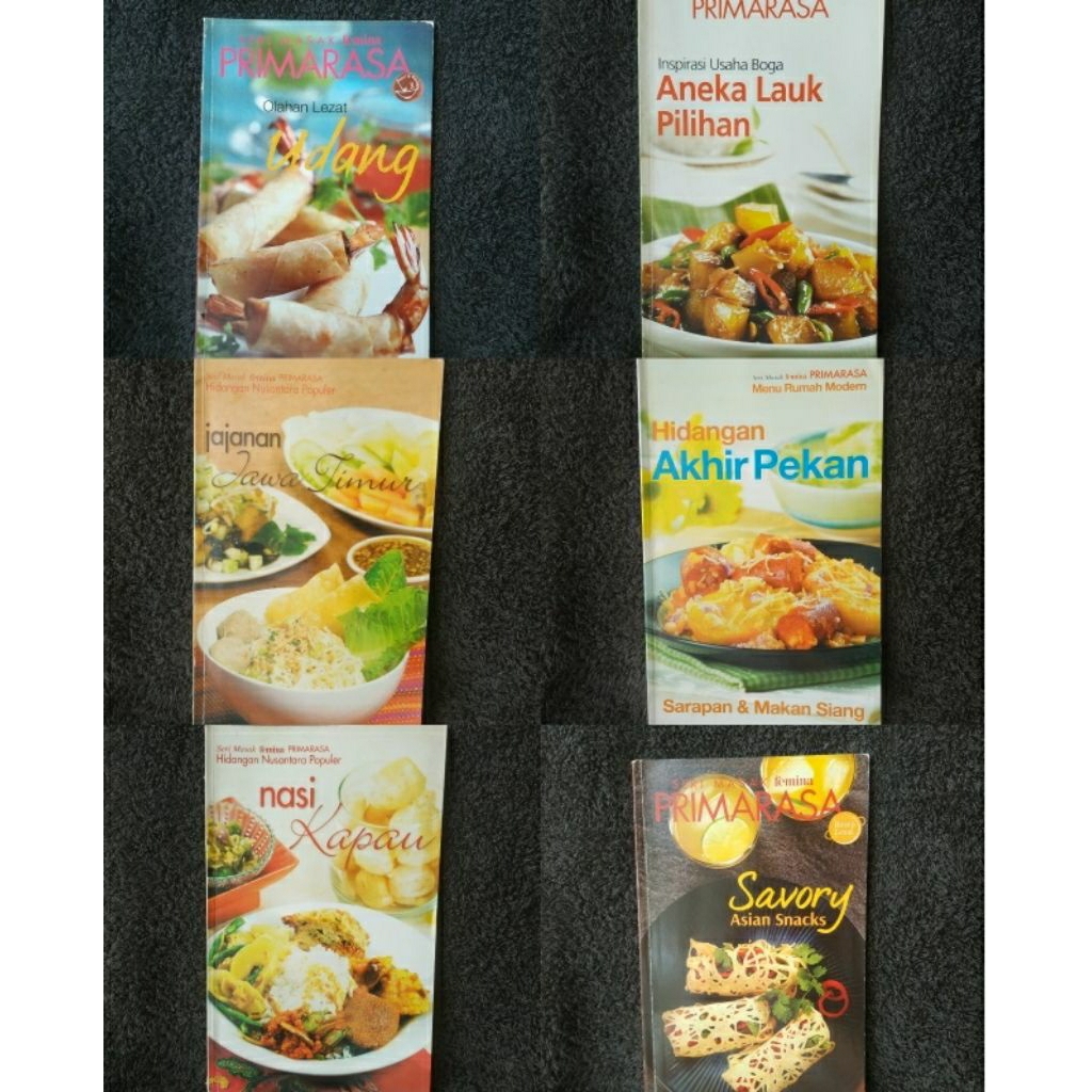 buku resep primarasa harga satuan
