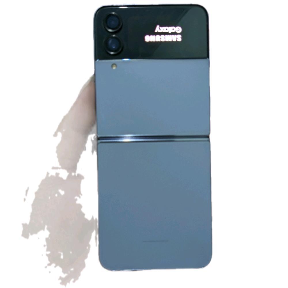 Samsung Z flip 4 5G Biru ram 8gb minus lcd second Singapura ex inter
