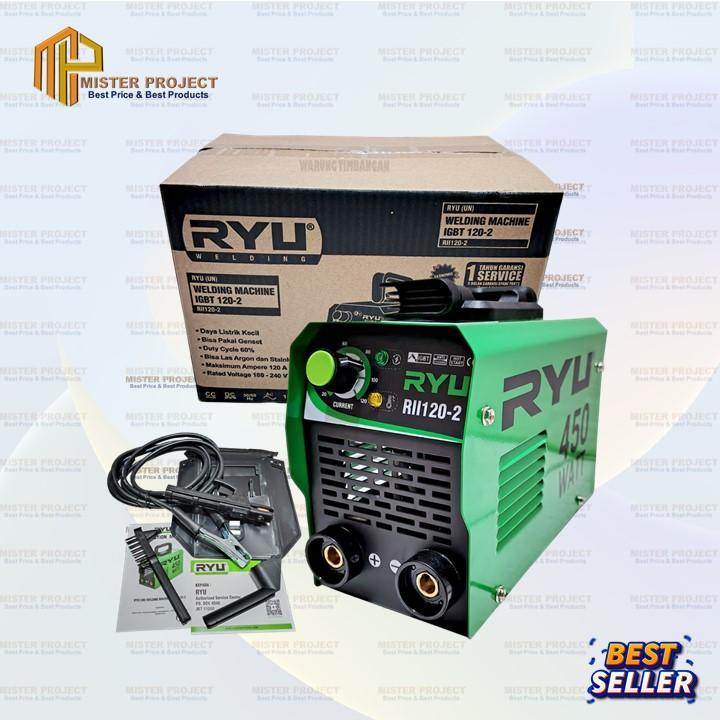 RYU MESIN LAS 450 WATT RII 120-2 WELDING MACHINE RYU TRAFO LAS LISTRIK