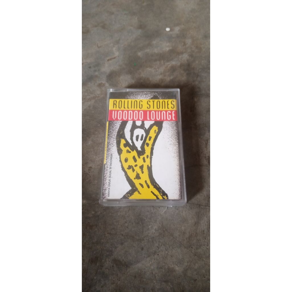 kaset pita Rolling stone album Voodoo lounge