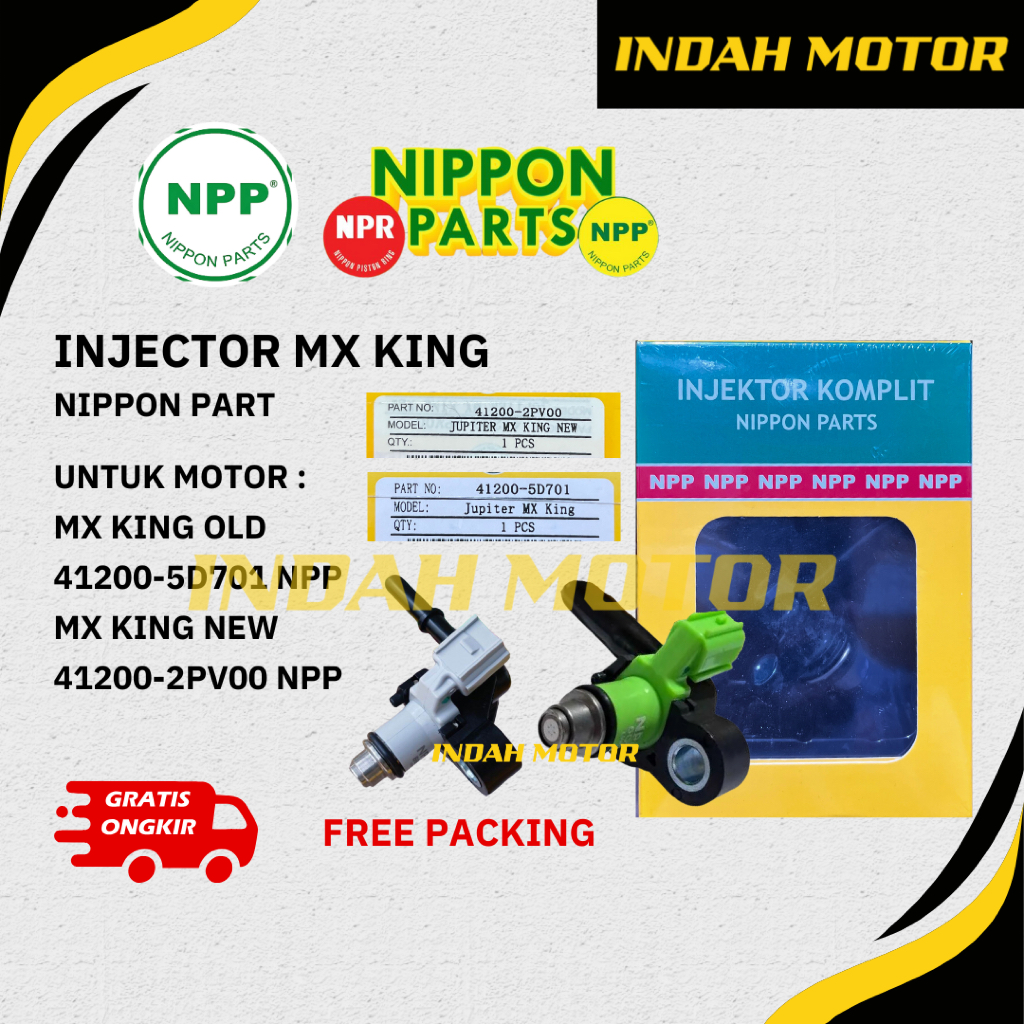 INJECTOR MX KING | MX KING OLD 41200-5D701 NPP | MX KING NEW 41200-2PV00 NPP | INJEKTOR | FUEL INJEC