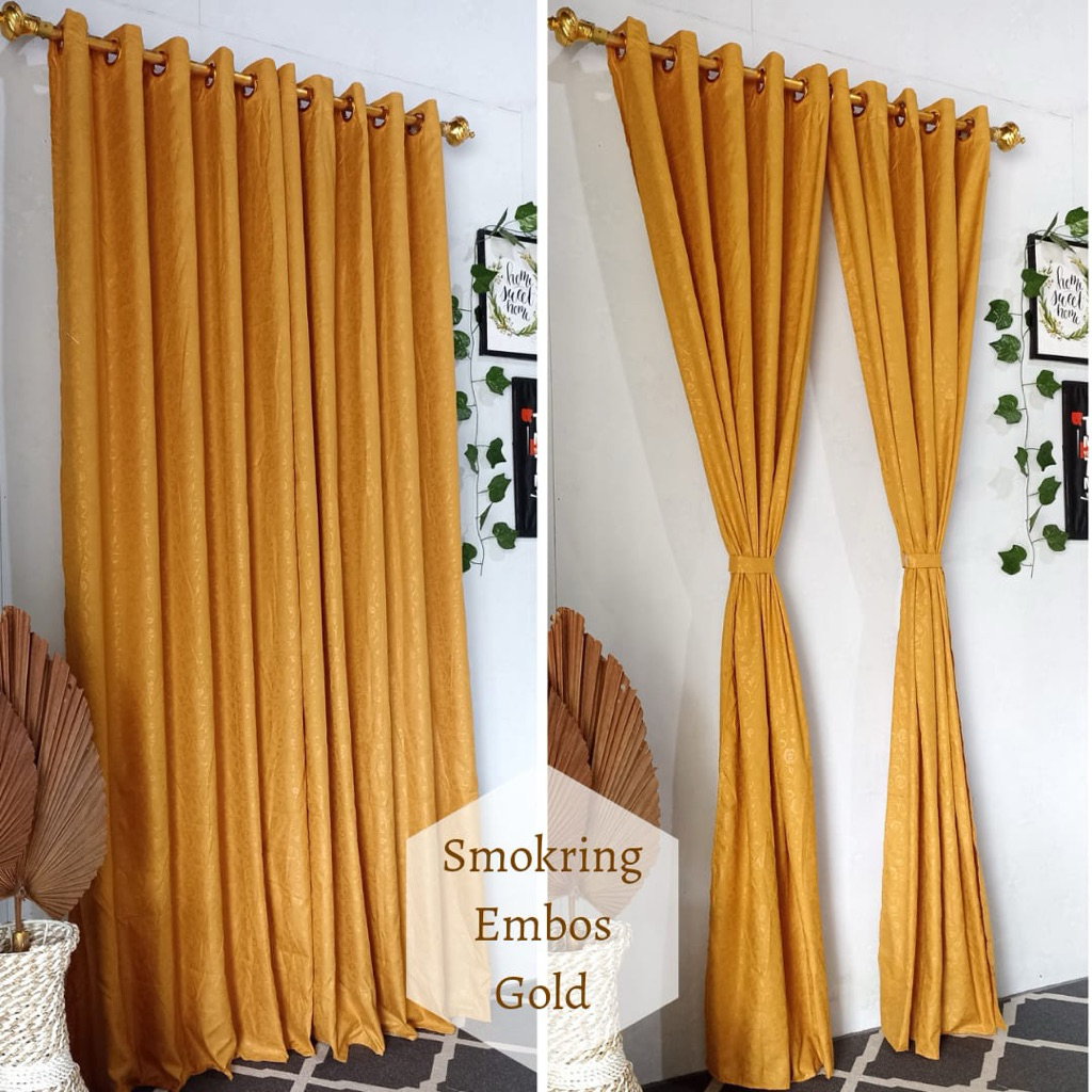 Gorden Smokring Embos Gold