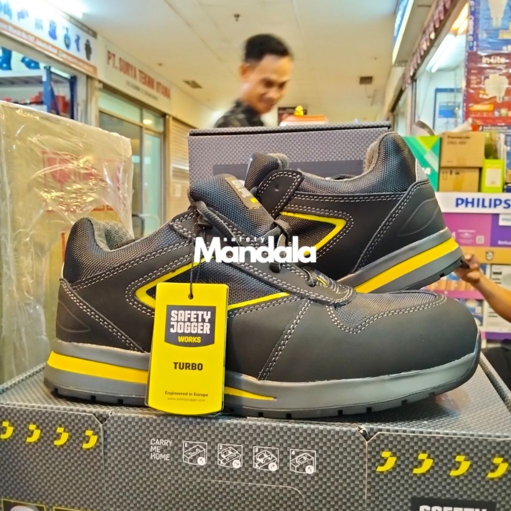 Sepatu Safety Jogger Turbo Original / Safety Jogger Turbo Original Termurah
