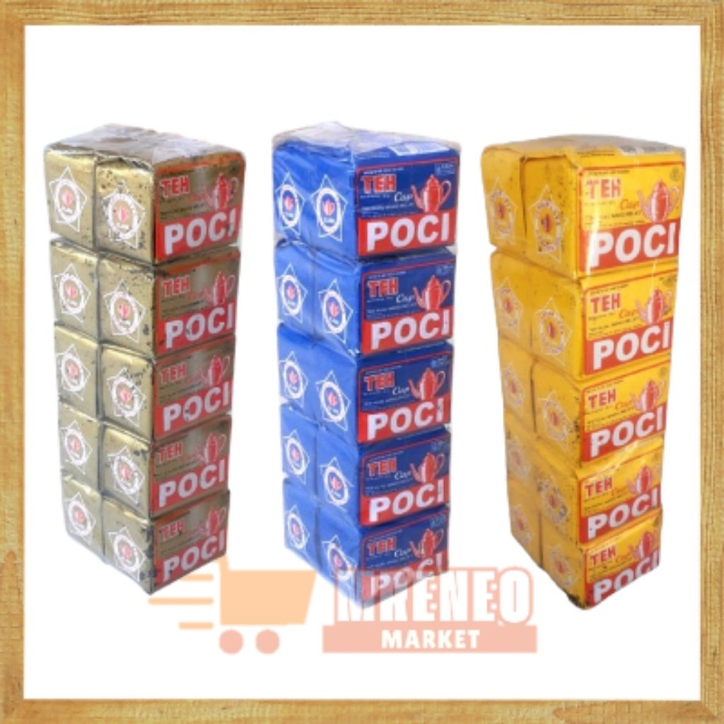 Teh Tubruk Poci [1 Press/Pack = 10 Pcs]