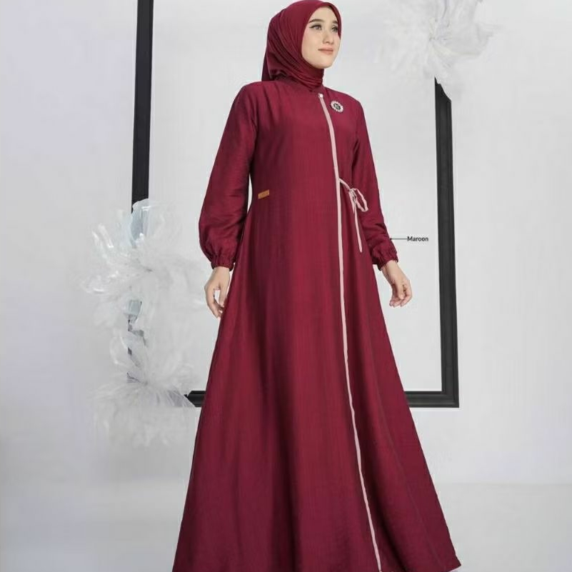 SYARIFA DRESS TERBARU NADHEERA LUXURY ORI READY STOK SPECIAL DISKON PROMO
