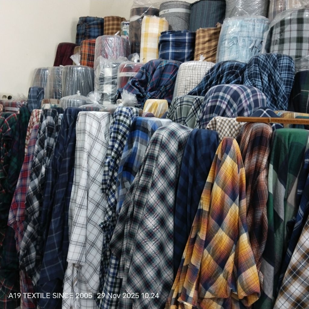HARGA/0,5 M  KAIN FLANEL MOTIF  BAHAN FLANNEL PREMIUM  BAHAN FLANEL KOTAK  KATUN FLANEL KEMEJA