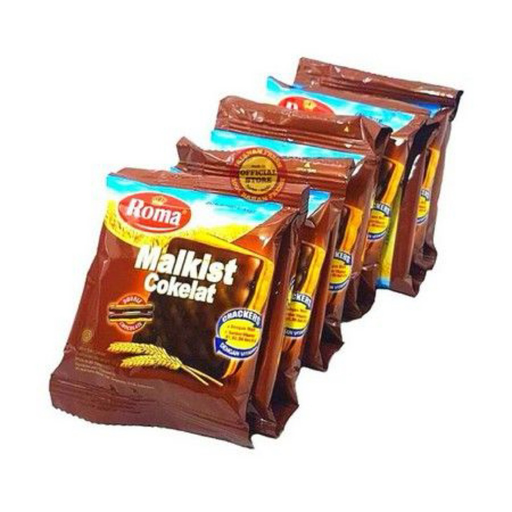Biskuit Roma Malkist Berbagai Rasa - 1 Renceng