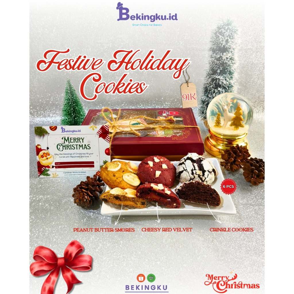 Festive Holiday Cookies - Hampers Natal Special Edition 2025