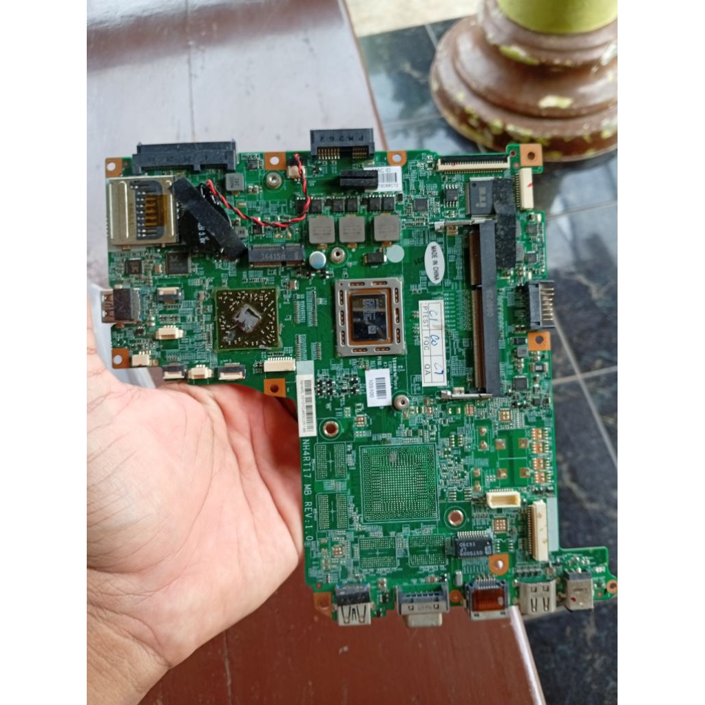 MOBO PCB MESIN LAPTOP ACER ASPIRE Z3 451 PROCESSOR AMD A10 ORIGINAL COPOTAN DARI LAPTOP BUKAN KW