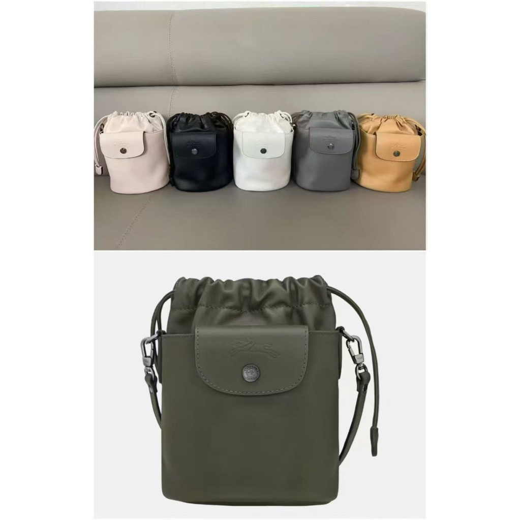 Tas Kulit Selempang Serut