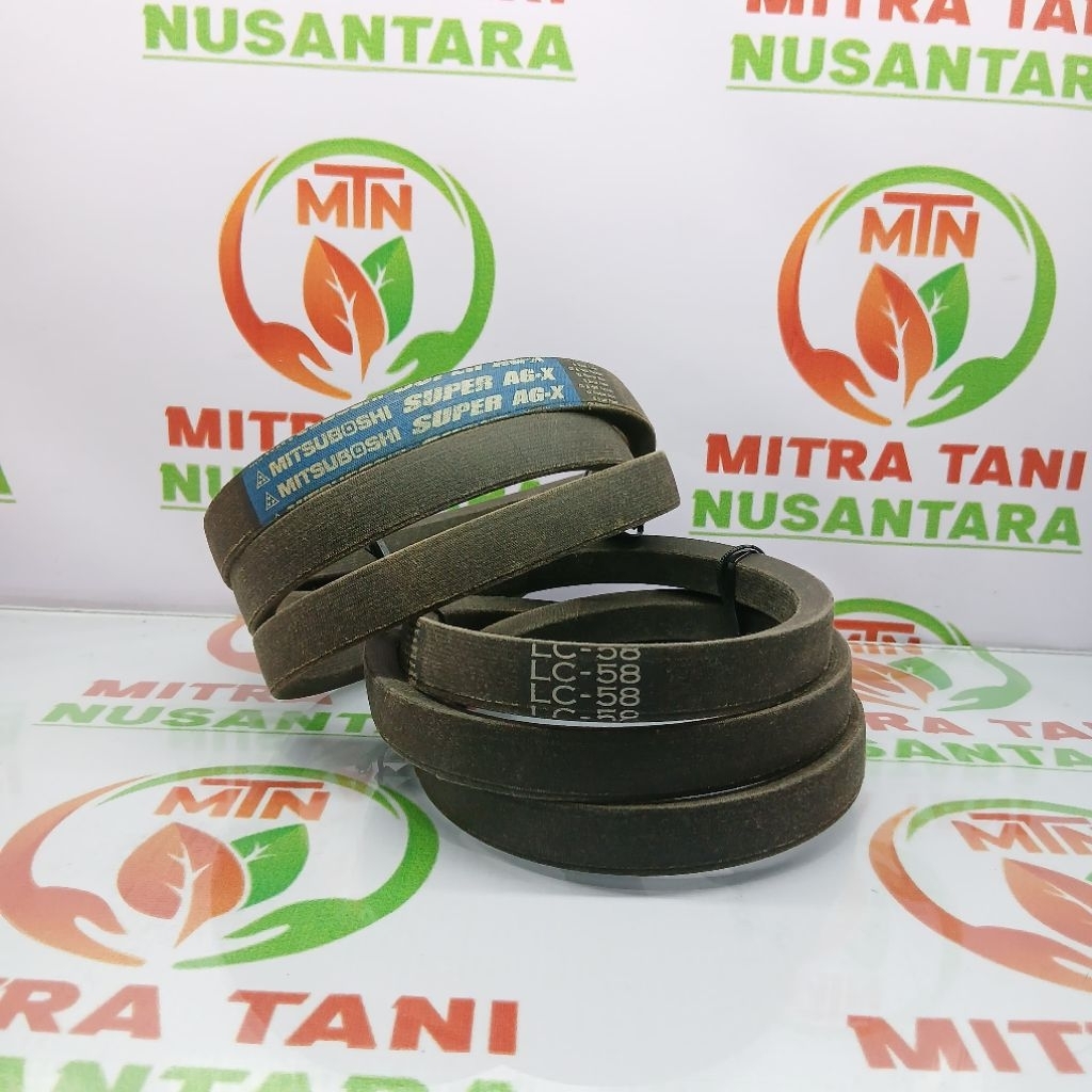VBELT LC58 AGX BIRU (36180) COMBINE HARVESTER | SPARE PART | YANMAR | SPAREPART