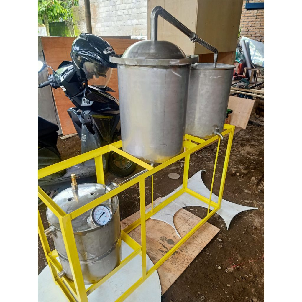 Penyulingan minyak, Atsiri Nilam sereh gaharu cengkeh dll