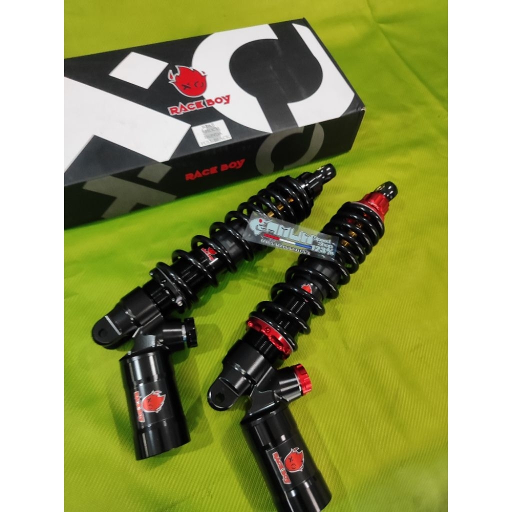 Shock race boy Stylo Scoopy tabung bawah