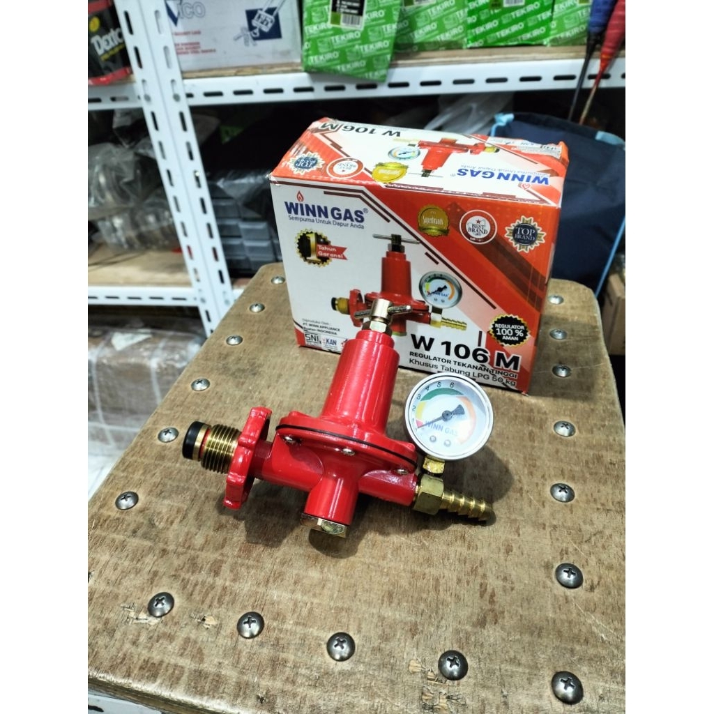 WINN GAS Regulator Tekanan Tinggi 50kg/Regulator Gas 50kg WINN W106