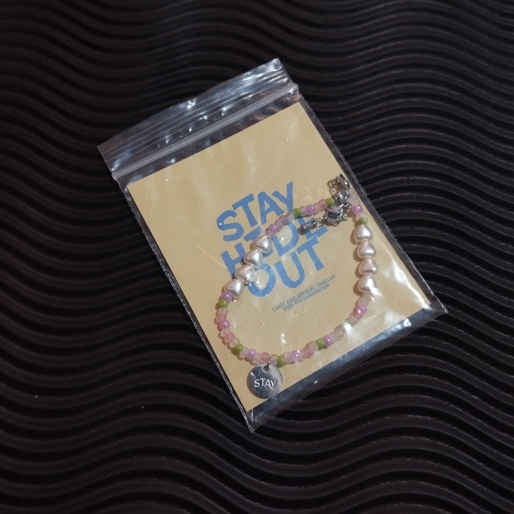 [Baca Deskripsi] STRAY KIDS SKZ BRACELET GELANG FANKIT 4th GEN OFFICIAL