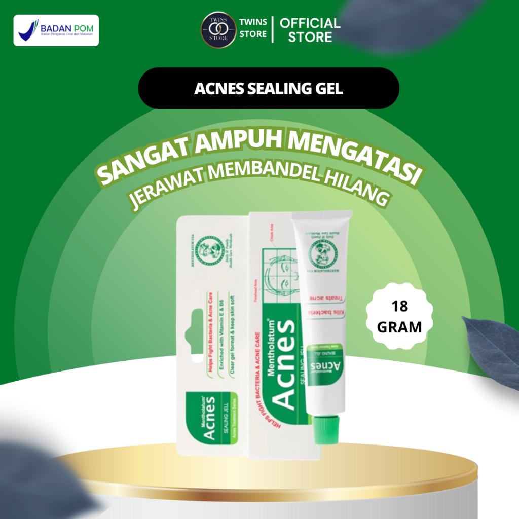 Acnes Sealing Gel Obat Totol Penghilang Bekas Jerawat Paling Ampuh Dan Mengatasi Beruntusan Bpom