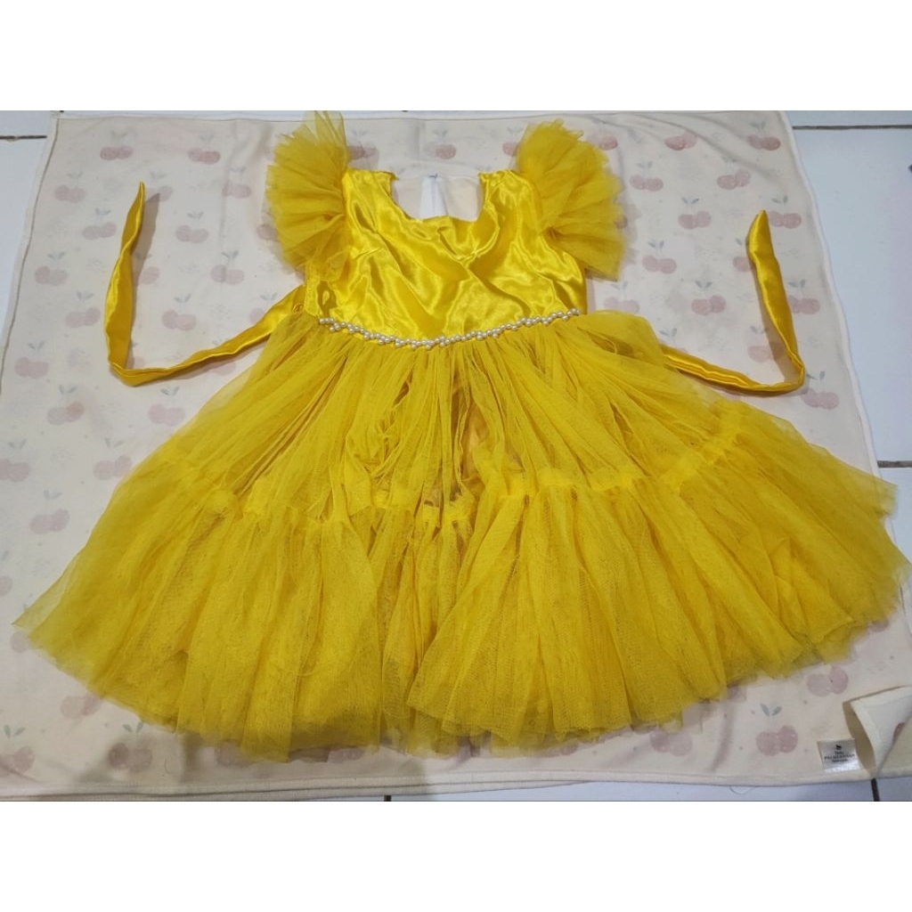 Dress Anak ukuran 3-4 tahun Brithday Princess PL