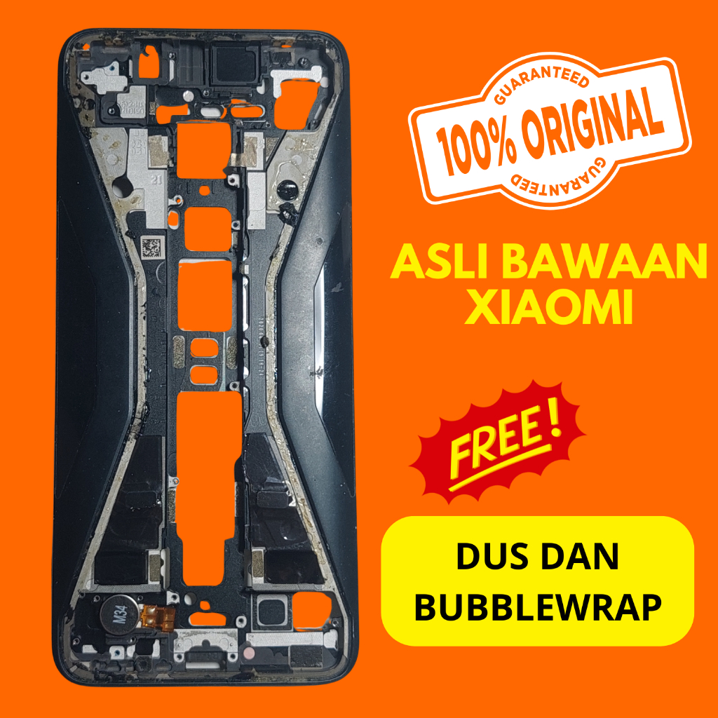tutup mesin xiaomi  black shark 3 -  asli ori xiaomi - bezzel - ori copotan cabutan bawaan