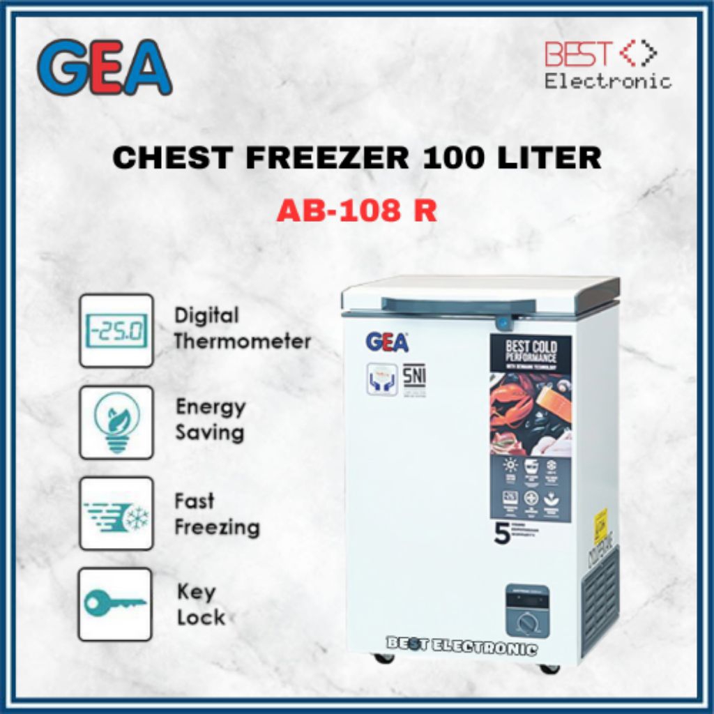 GEA CHEST FREEZER AB-108-R FREEZER BOX AB 108 R