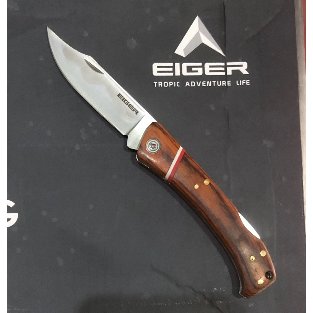 Pisau Lipat Survival Eiger1989 Cazador Knife