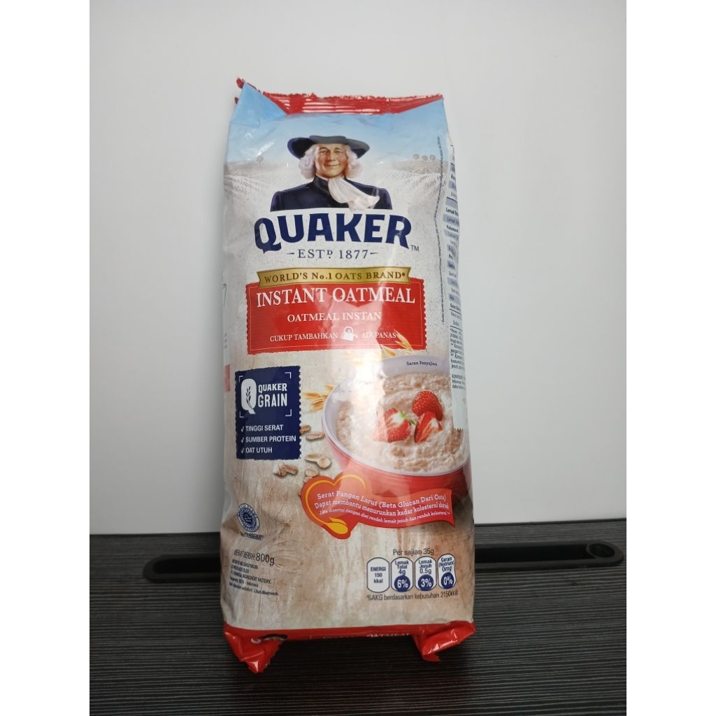 QUAKER INSTANT OATMEAL QUAKER OAT MERAH QUAKER TERMURAH