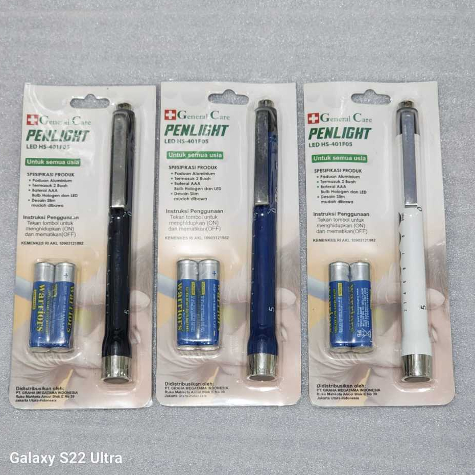 PENLIGHT LED HS-401F05 GENERAL CARE / PENLIGHT / PENLIGHT LED / PENLIGHT CAHAYA PUTIH