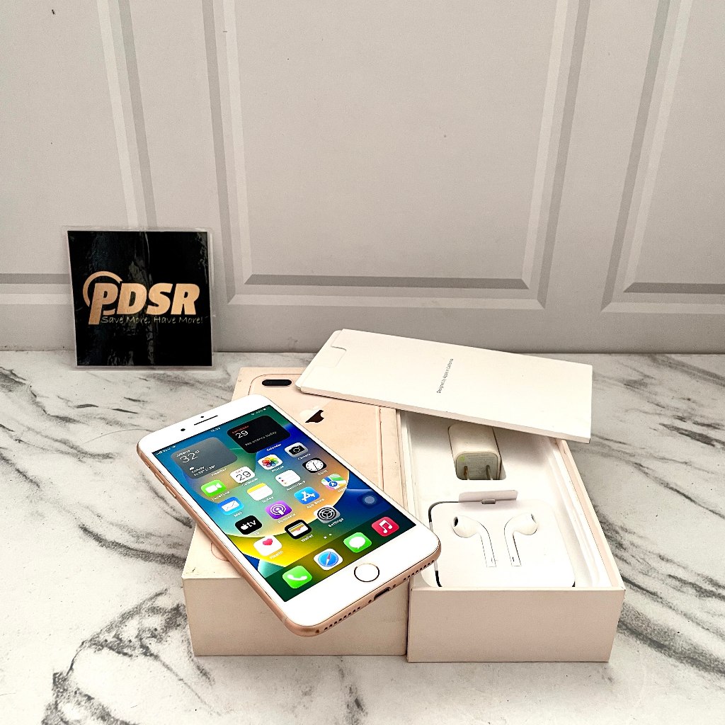 IPHONE 8 PLUS ROSE GOLD 64GB FULLSET EX INTER