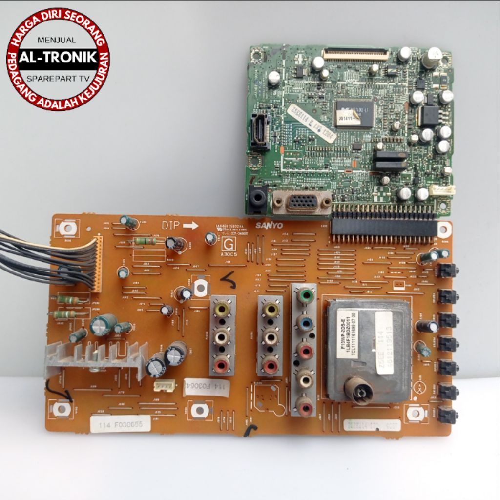 MAINBOARD TV LCD PANASONIC 24 INCH MODEL TH-L24C28G MODUL MB MAIN BOARD TH L24C28G 24C28G 24C28
