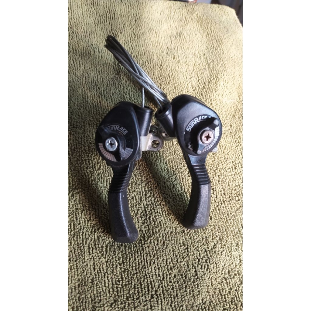 Shifter Friksi sepeda Commuter MTB Sunrace NOS