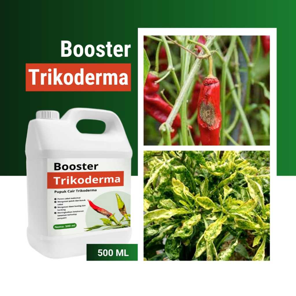 Booster Trikoderma 500ML Organik Cepat Panen