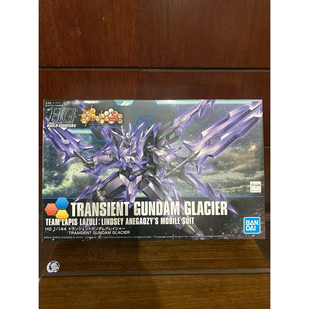 TRANSIENT GUNDAM GLACIER GUNDAM HG
