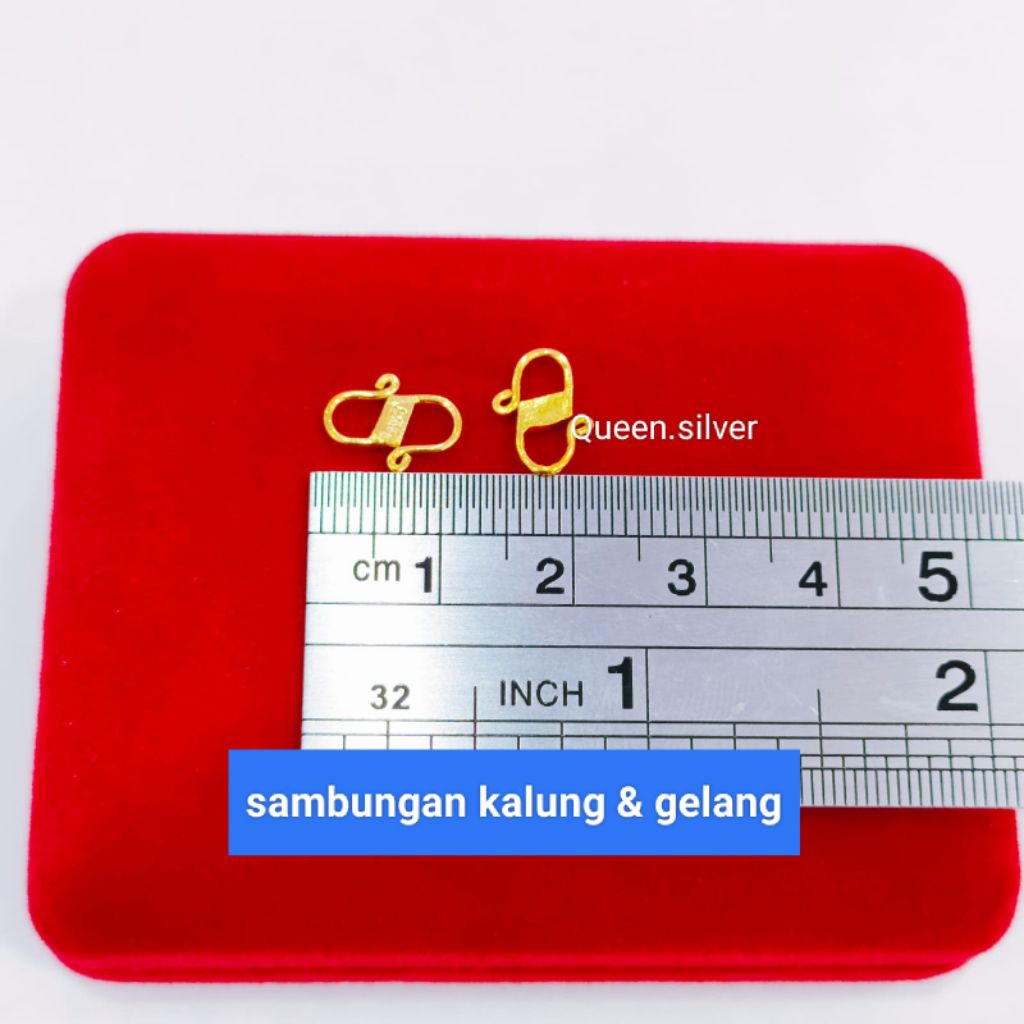 Kaitan S/Kokot Perak 925 Asli