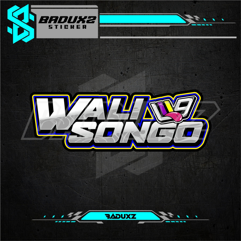 STIKER W9 Sticker Walisongo Official Sticker GL W9 Style Sticker W9