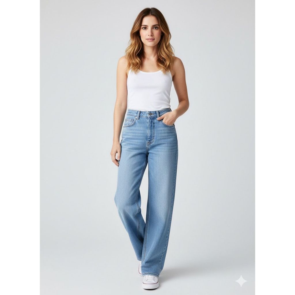 [GU-02][Grade B] G*  LoosePants Jeans Women | Celana LoosePants Jeans Wanita