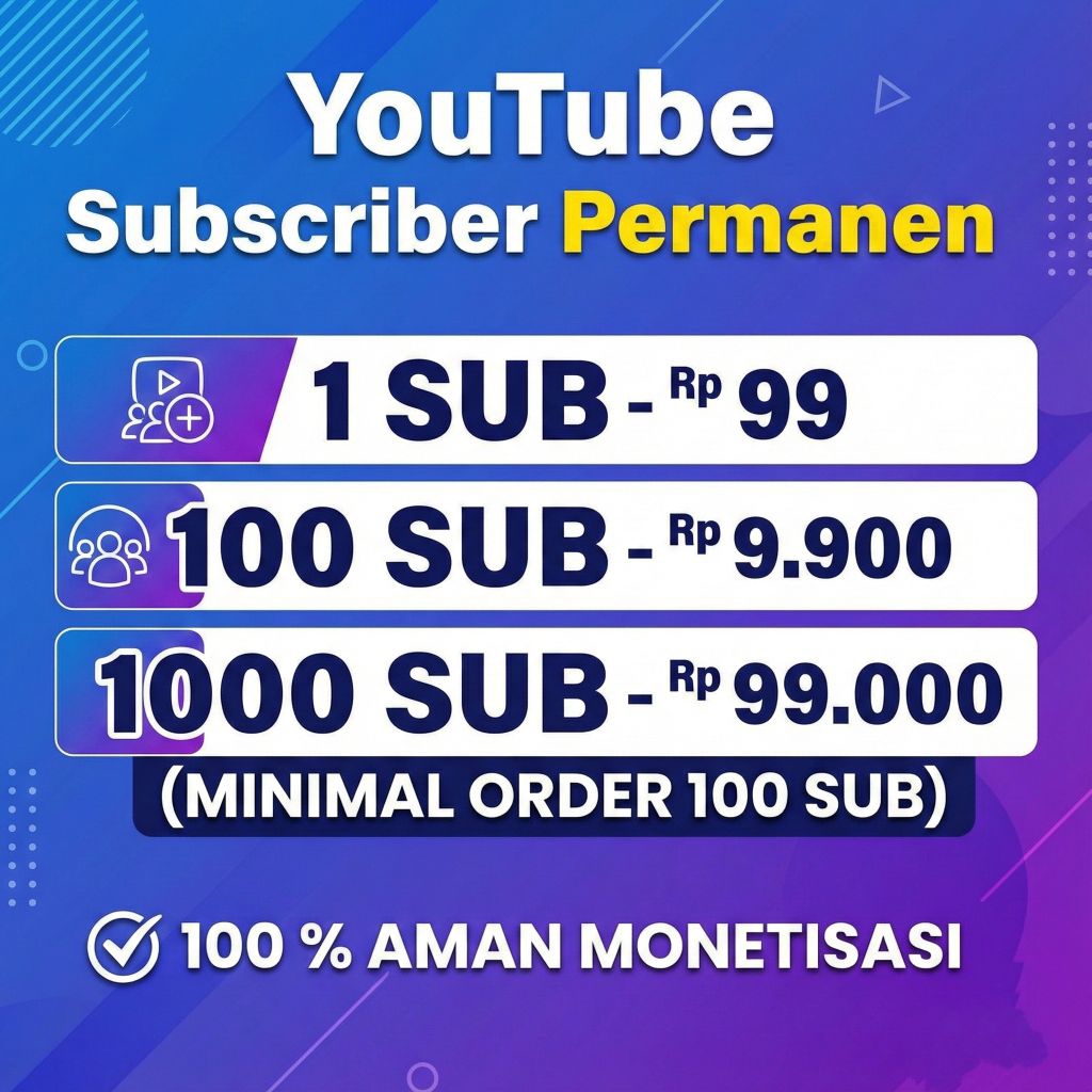 subscribe permanen subscribe jaminan