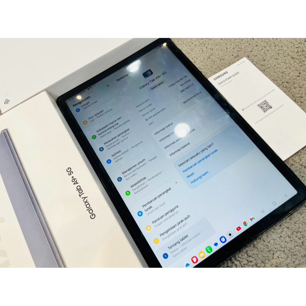 Samsung Tab A9+ 5G Ram 8/128gb