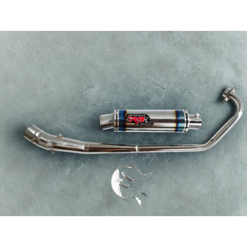 Knalpot Racing R9 Mugello Satria Fu karbu, Jupiter MX Old/MX New