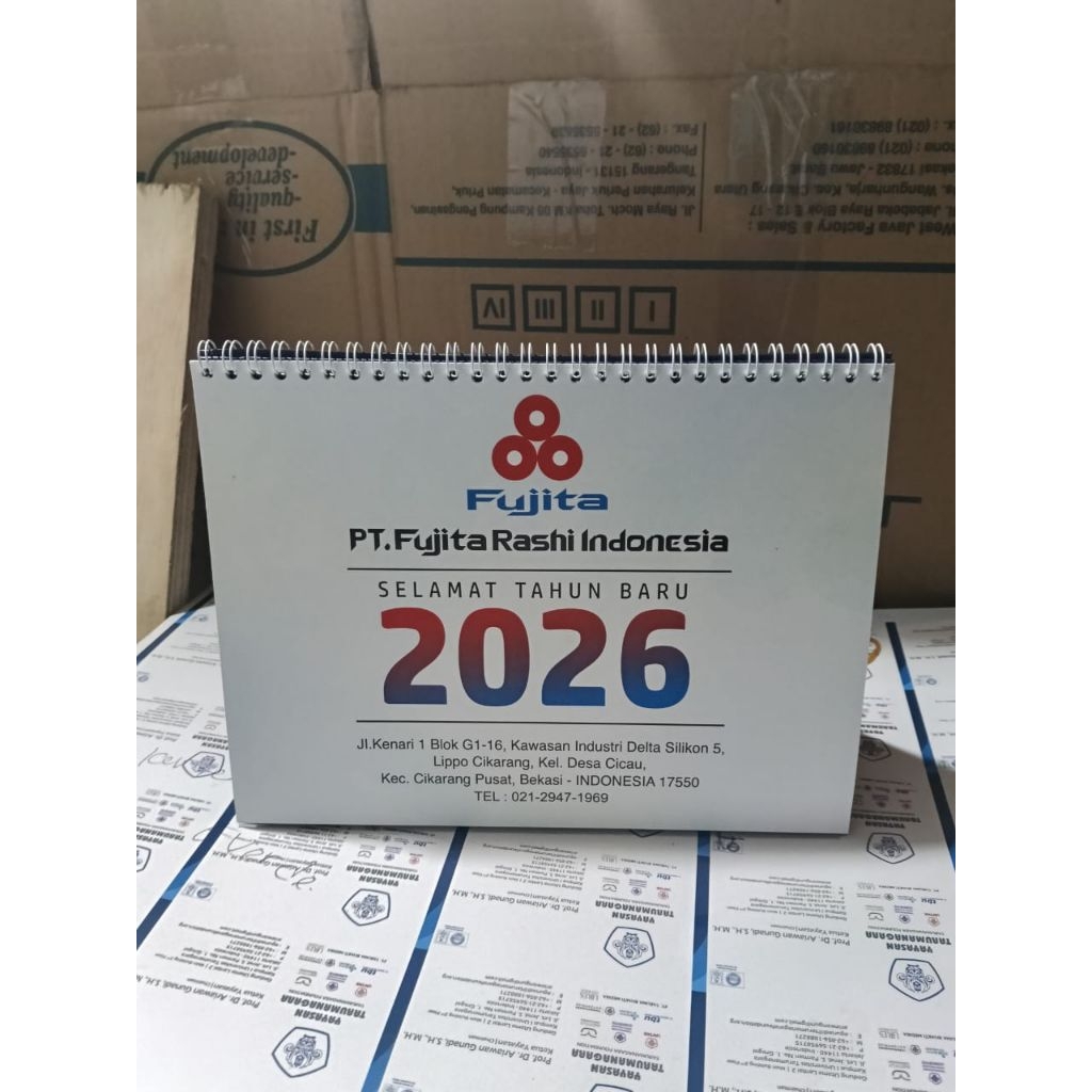 kalender meja / custom kalender / kalender custom