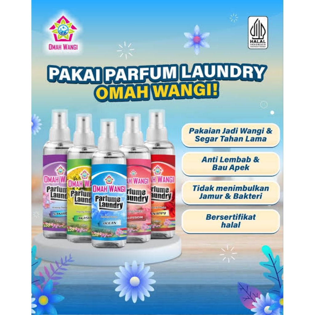 OMAH WANGI PARFUM LAUNDRY HARUM SEGAR TAHAN LAMA | SEMBAKOKU_NOONA