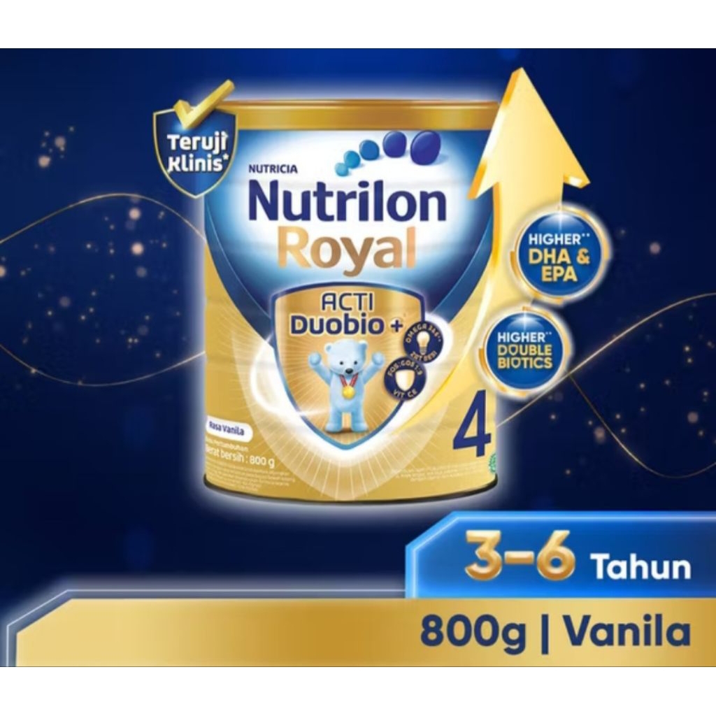Susu anak nutrilon royal 4 kaleng 800gr. nutrilon royal 4 vanila / madu