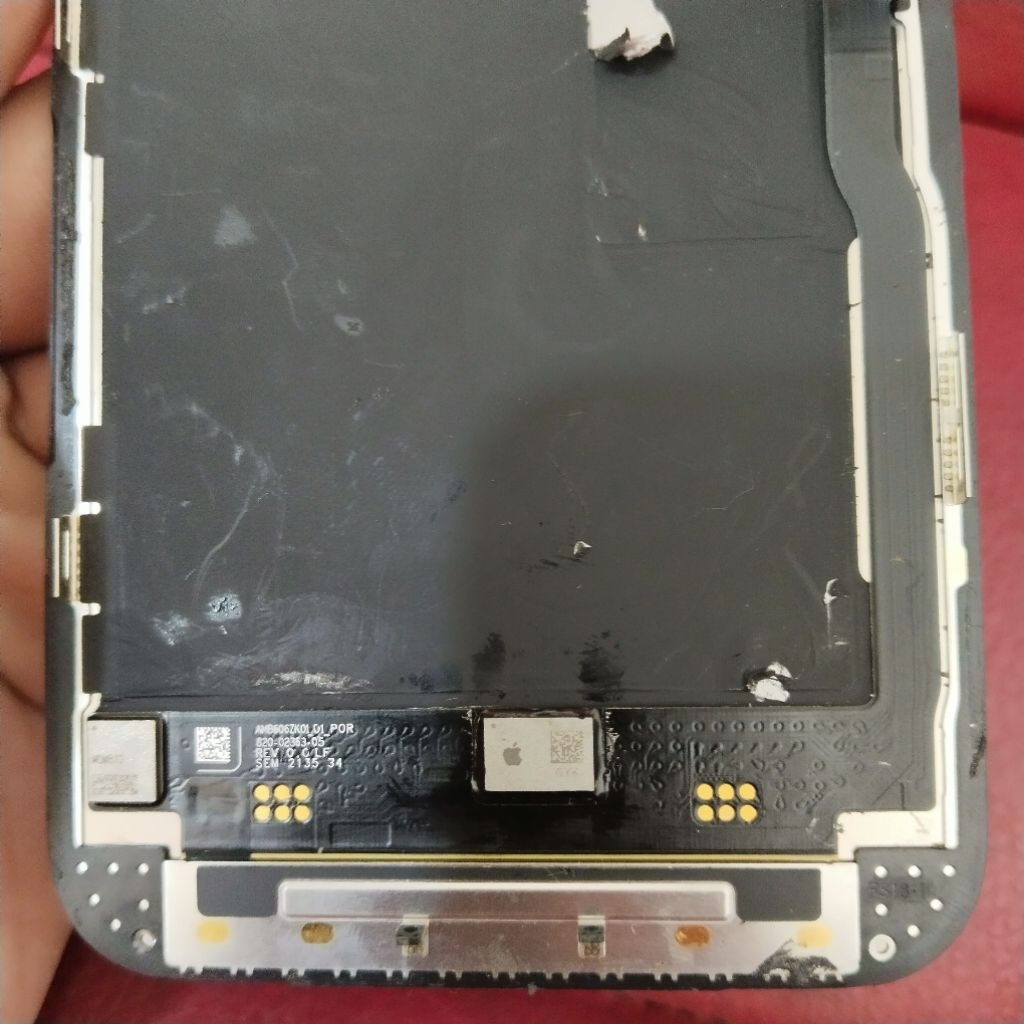 lcd iPhone 13 Pro original minus layak pakai