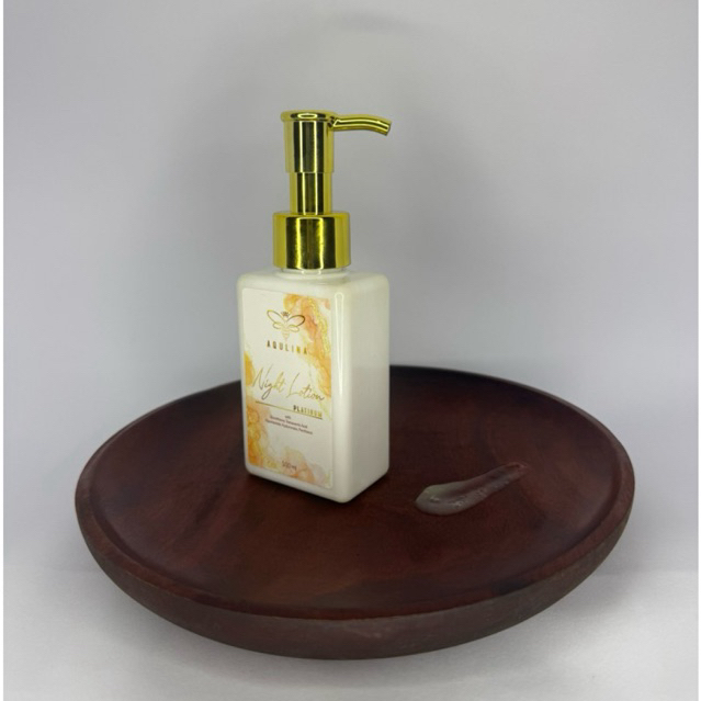 AQULINA night lotion / Lotion malam / Lotion pemutih / Hb pemutih / Lotion platinum