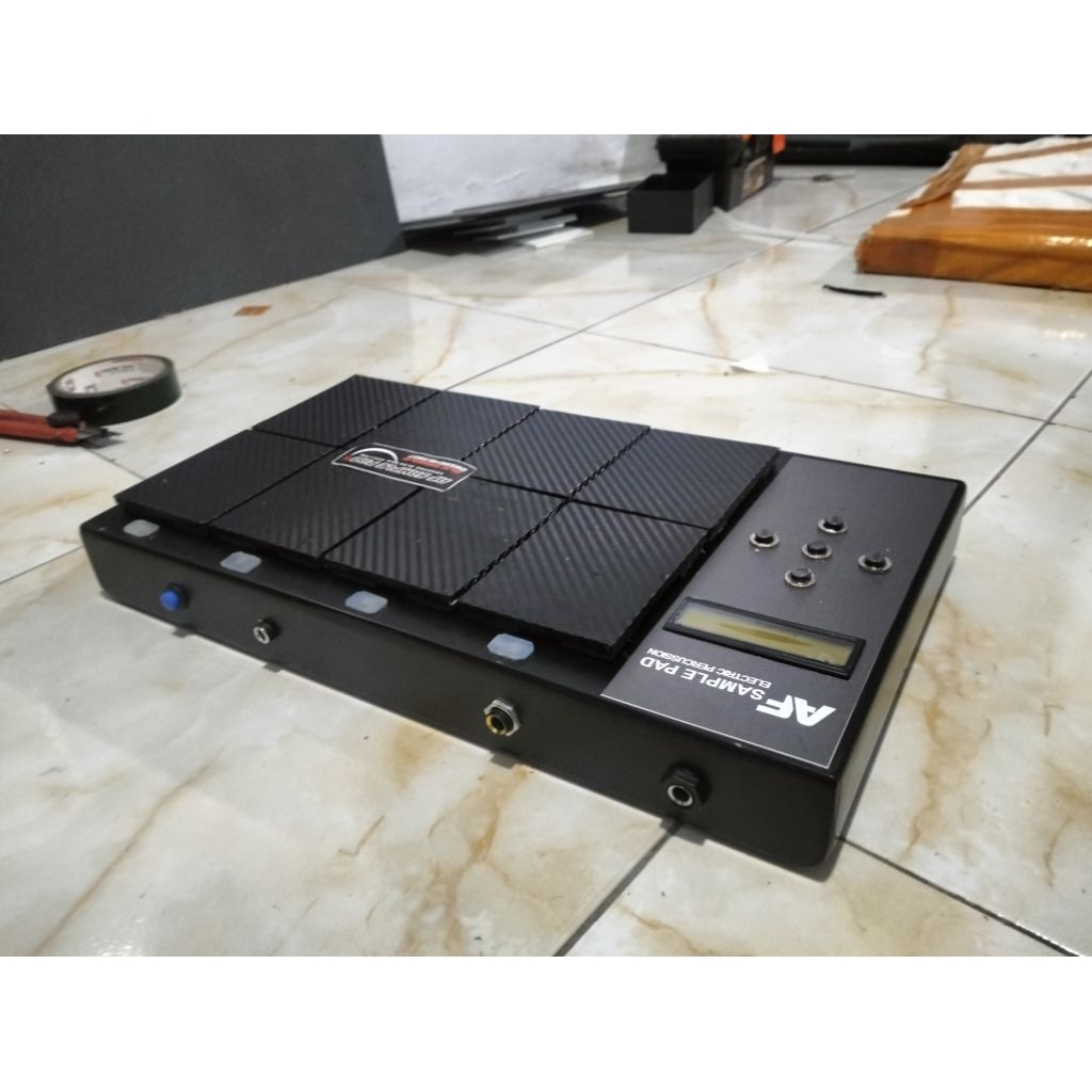 Kendang Elektrik Rakitan AF sample Pad 8 Triger