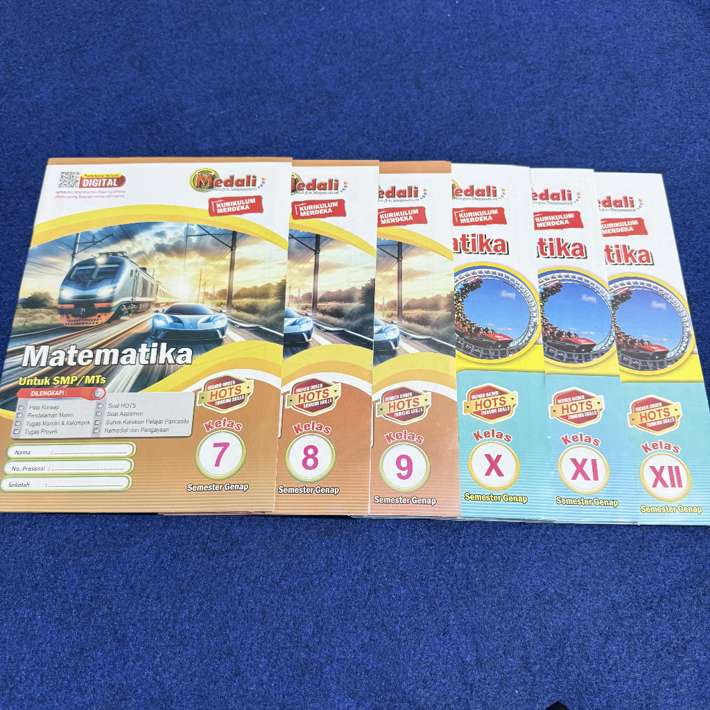 Buku LKS Matematika Kelas 7-12 SMP/MTS/SMA/SMK/MA Semester 2 Kurikulum Merdeka