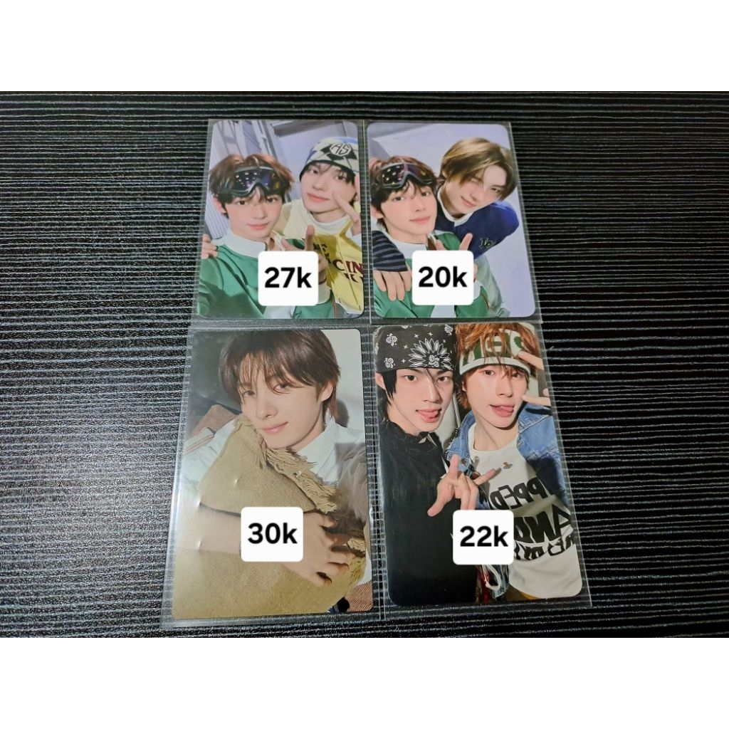 TWS Play Hard Weverse Unit Hajimemashite PC Photocard